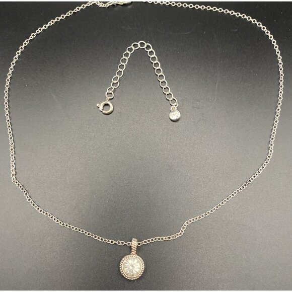 Vtg Roman RMN Necklace Interchangeable 7 Pendant Green Purple Yellow Pink Box - Picture 6 of 13